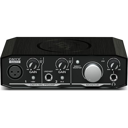 MACKIE Onyx Artist 1.2 2-In x 2-Out USB Audio Interface