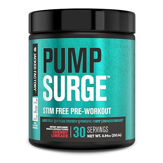 2. Pumpsurge Pre Workout Supplement