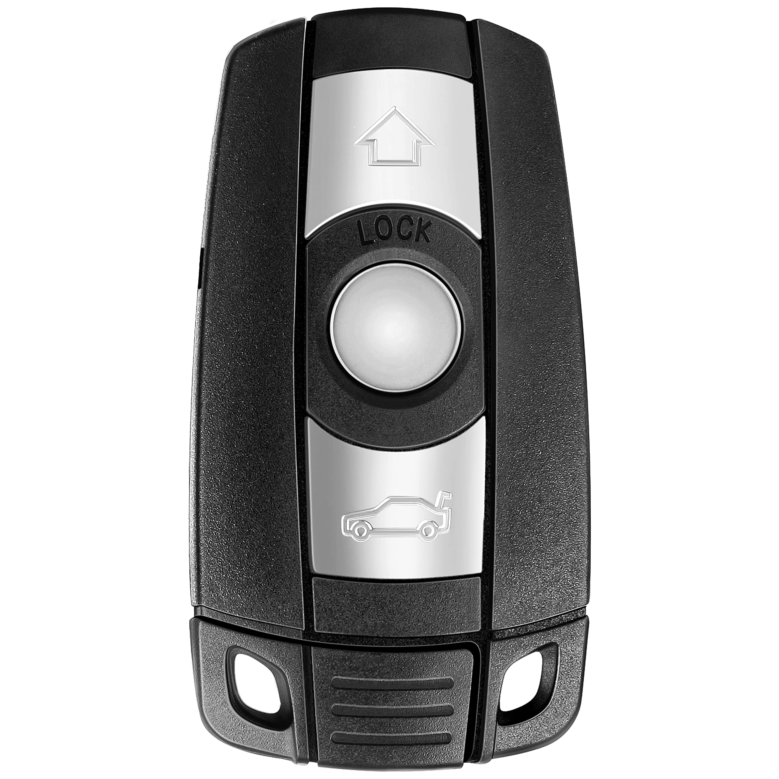 ECCPP KR55WK49123 Uncut 3 Buttons Ignition Key Fob Replacement 2007 For BMW 328i,2010 For BMW 328i xDrive,2011 For BMW 328i,2014 For BMW 328i xDrive