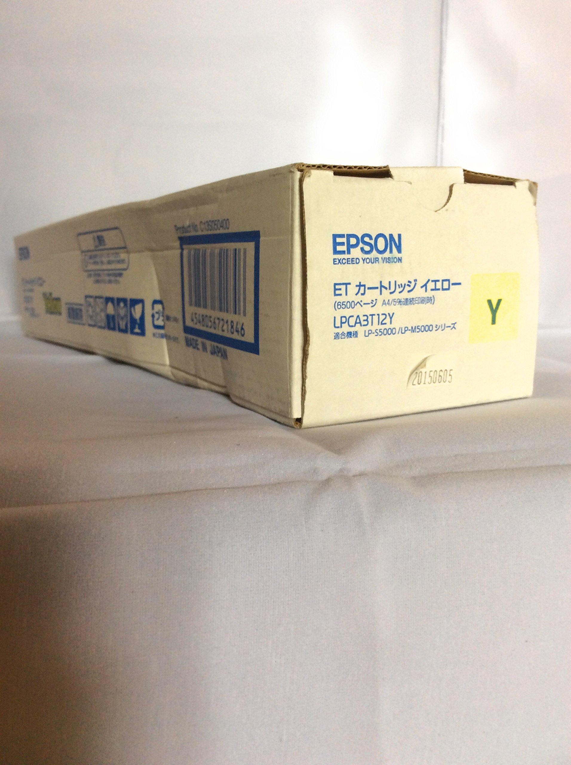 Amazon | EPSON ETカートリッジ LPCA3T12Y イエロー 6,500ページ LP