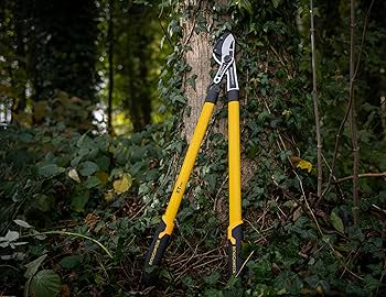 HAUTMEC Anvil Loppers For Tree Trimming Heavy Duty, Extendable 27-37'' Garden Bypass Loppers With Compound Action System, 2" Cutting Capacity