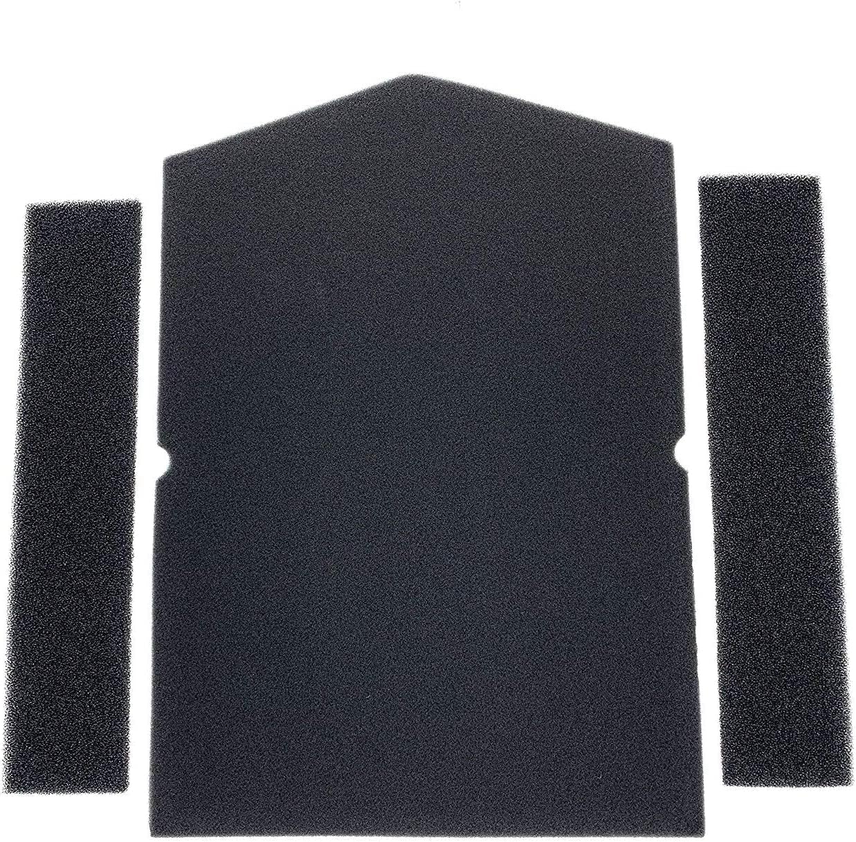 Sparesbarn 2X Tumble Dryer Foam Filter for Miele T1 ECO Silence Heat