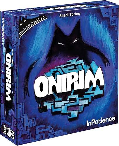 Onirim - Juego de cartas | Juego de estrategia para dos jugadores solo o cooperativo de The Oniverse | Divertido juego familiar | A partir de 10