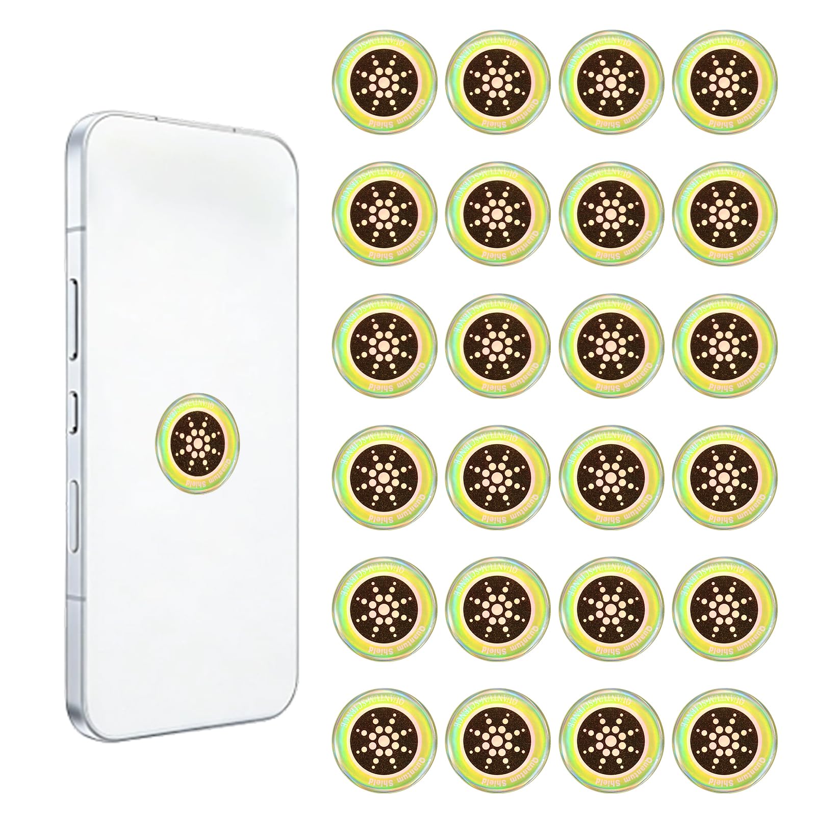 Autocollants de protection de téléphone vert foncé de 2,8 cm pour éviter les rayures sur tablette