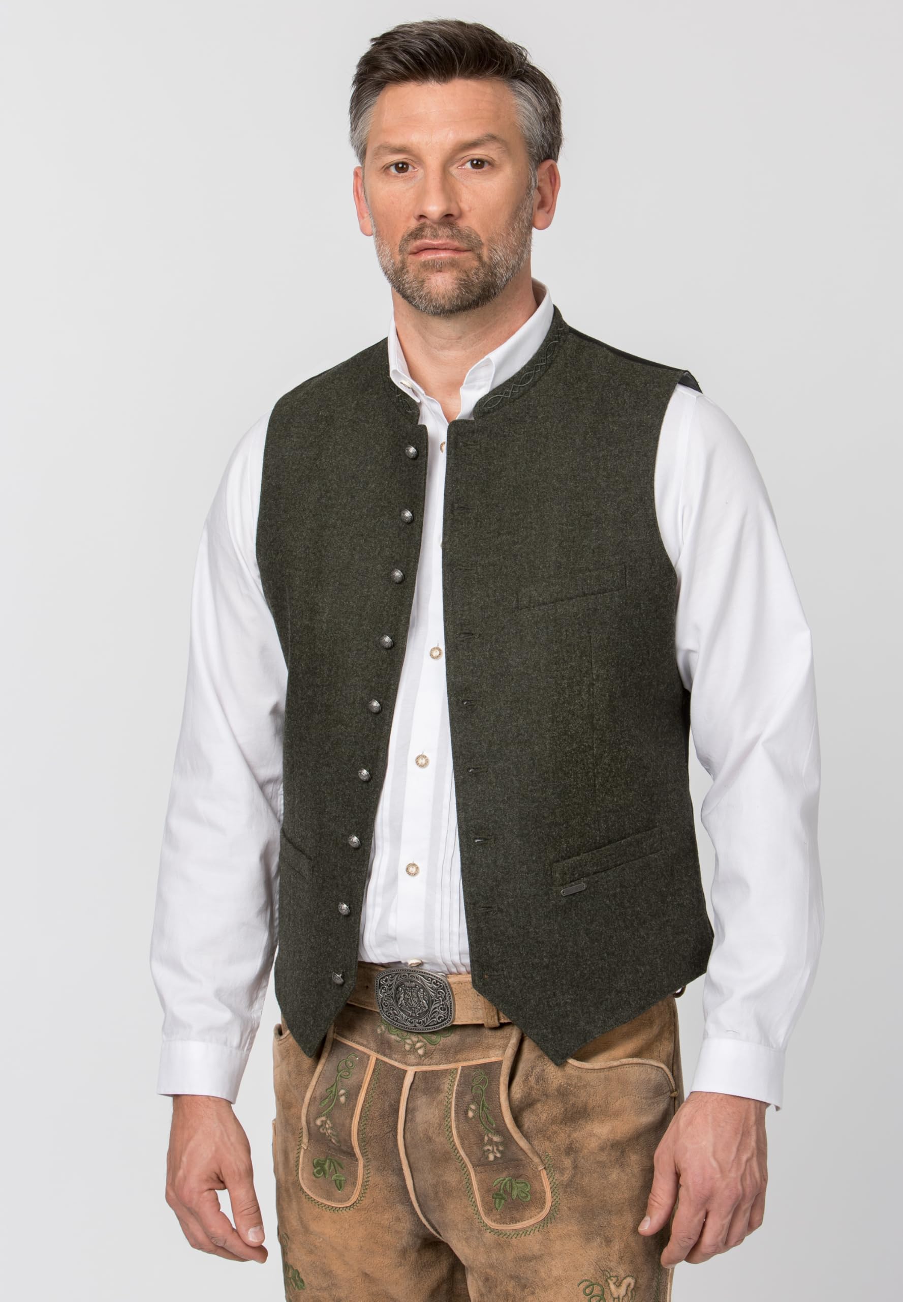 Stockerpoint Trachtenweste Devito Gilet tradizionale Uomo (Pacco da 1)