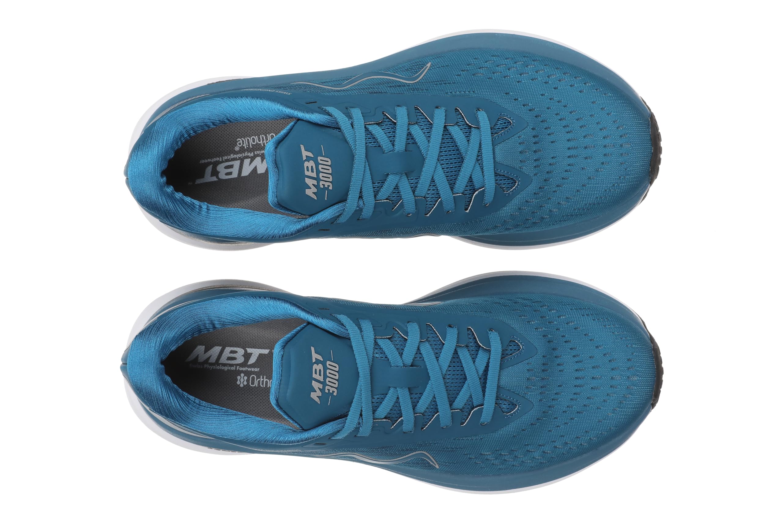 MBTM-3000 Lace UP Baskets de Sport pour Homme. Chaussures de Course Anatomiques et Confortables. Chaussures Physiologiques Confort et Stabilité avec Semelle Courbe. Sneakers Running