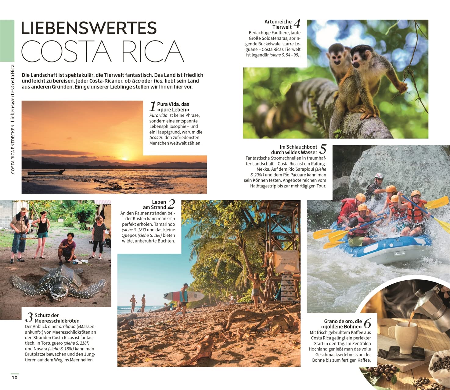 Vis-à-Vis Reiseführer Costa Rica: Mit über 40 Seiten Tierporträts