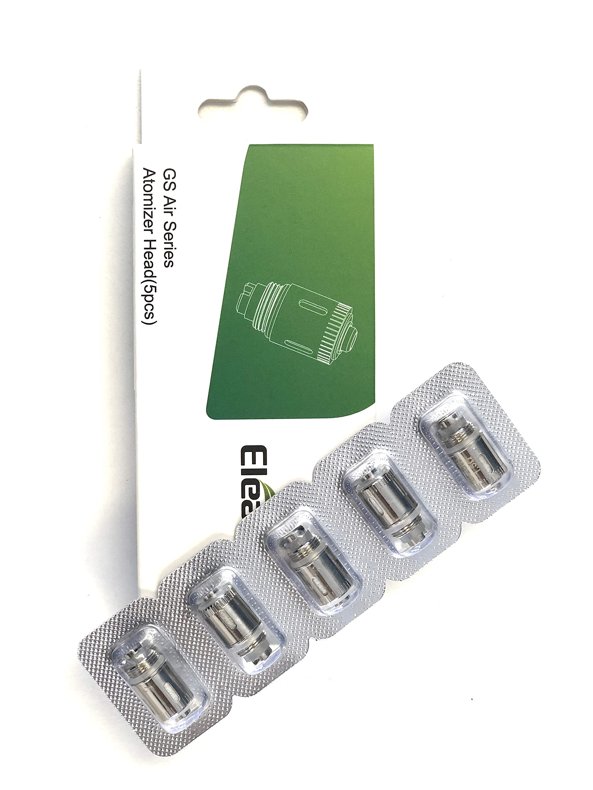 GS Air 1.5 ohm Coils (5 pcs) for EleafGS Tanks -Nicotine Free