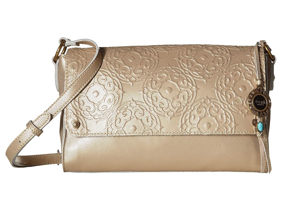 

The Sak Ojai Leather Crossbody by The Sak Collective (New Gold Souk) Cross Body Handbags
