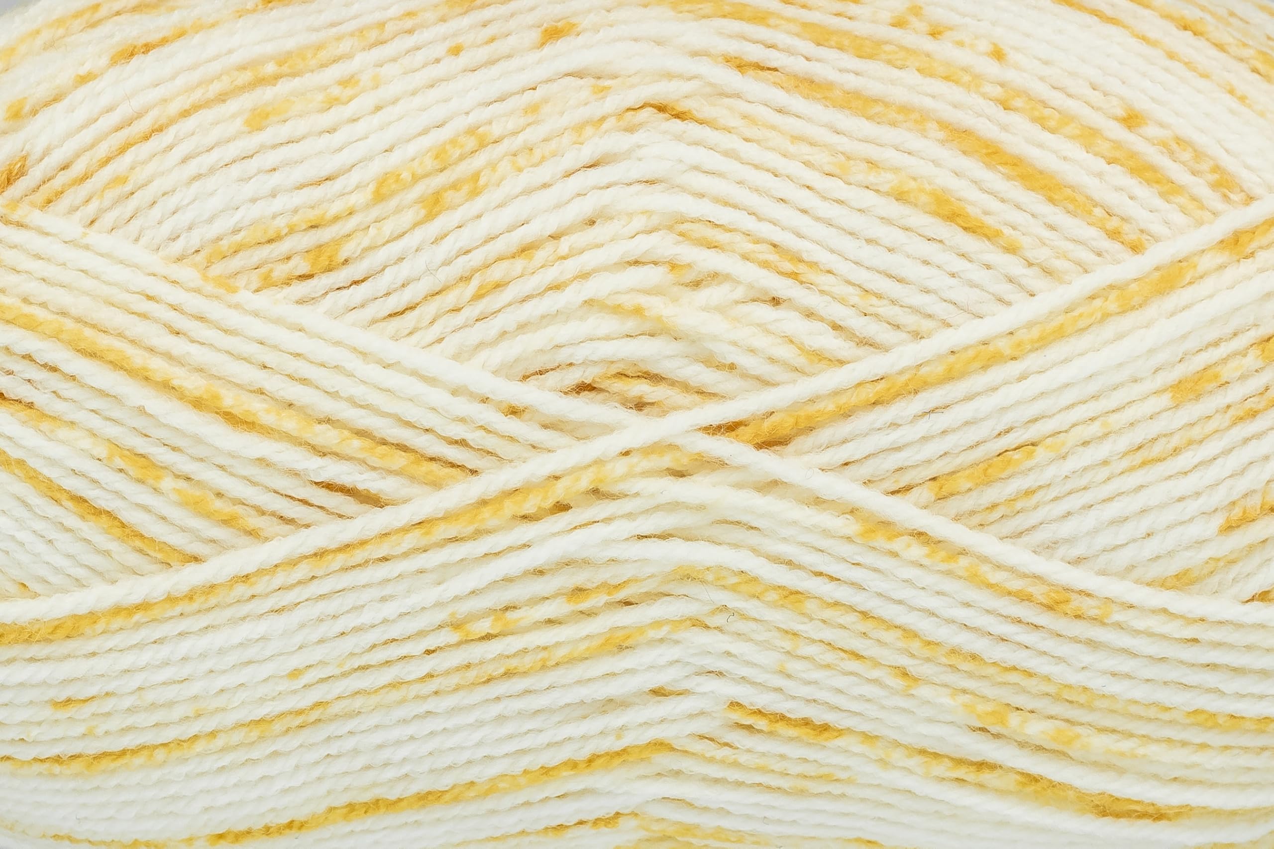 King Cole 1944511 Stripe DK Mustard Stripe Yarn - 290M, 100g