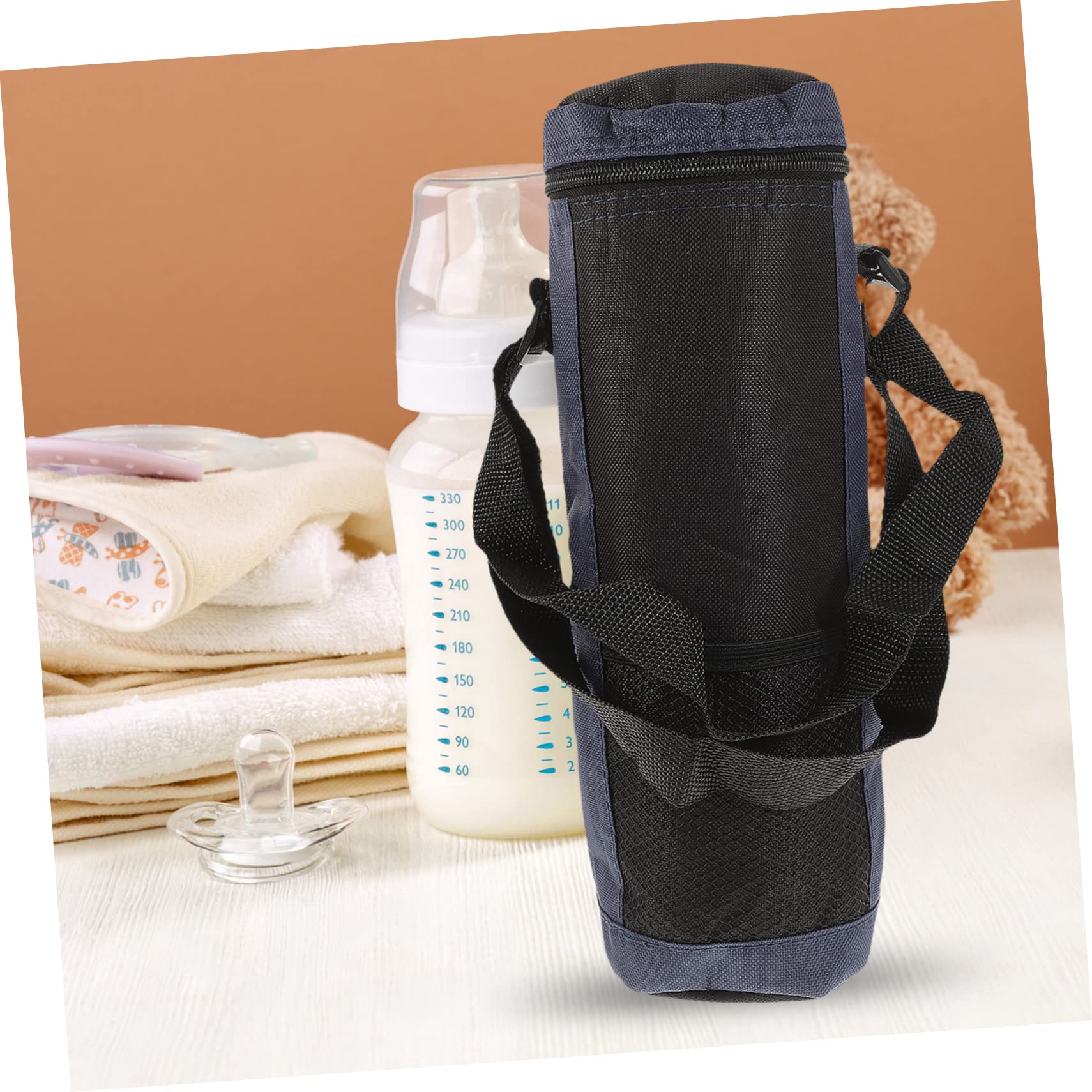 2 Bolsas Térmicas para Biberones, Bolsas Aislantes para Conservar la Leche, Ideales para Viajes y Excursiones, Forro Interior y Diseño Colgante