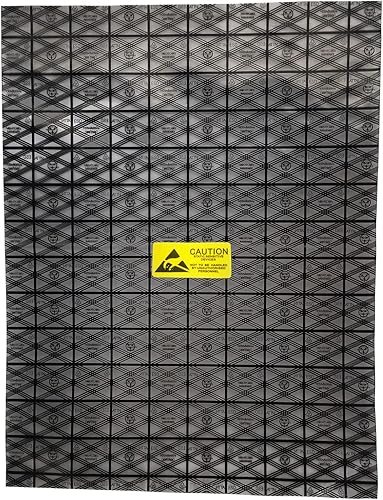 Daarcin Bolsa antiestática con parte superior abierta, 20 unidades de 12 x 16 pulgadas11.8x15.7 in, gran ESD, bolsas antiestáticas para tarjeta de