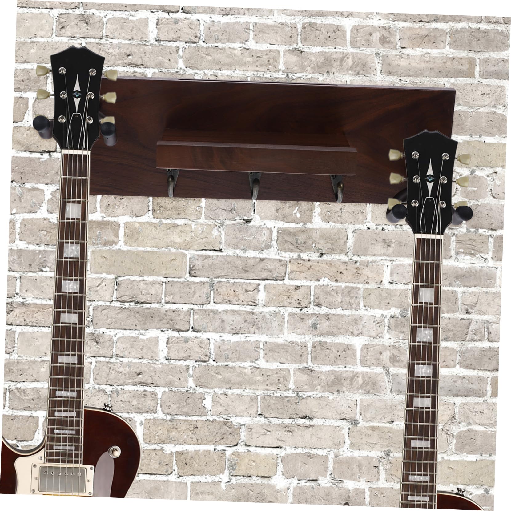 YARNOW Supporto da Parete per Chitarra in Gancio Multiplo per Ukulele e Violino Appendi Chitarra da Parete e Basso
