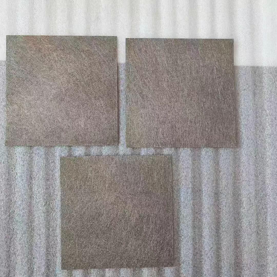 Electrodo de fieltro de fibra recubierto de platino for electrólisis PEM y pilas de combustible de hidrógeno (1 unidad)(50x50mmx0.25mm)