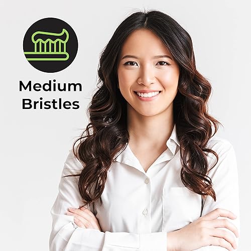 Miniatura 3 de Reach Crystal Clean Cepillo de dientes, cerdas medianas, 1 unidad, paquete de 6