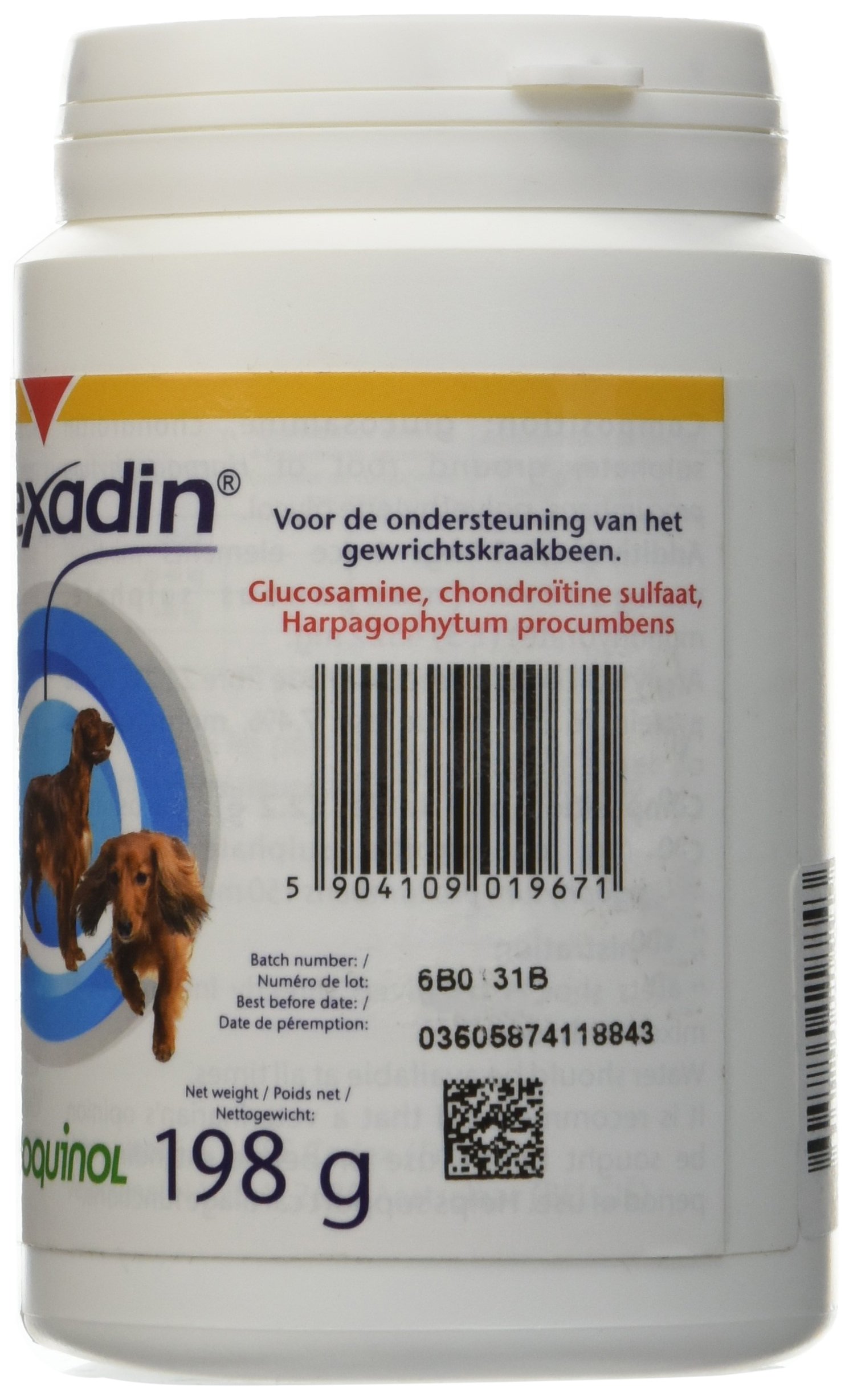 Vetoquinol Flexadin Complément Alimentaire Flacon de 90 Comprimés Sécables