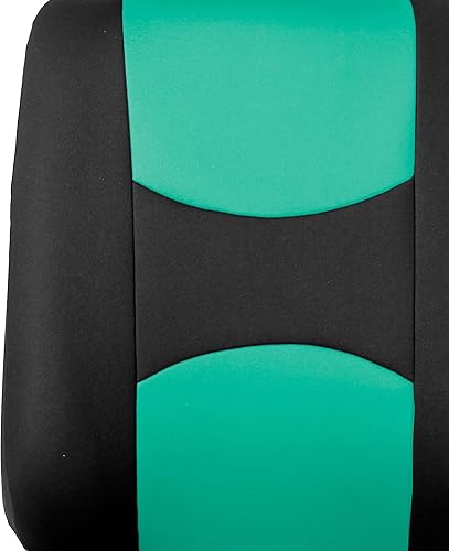 Miniatura 8 de FH Group Fundas de Asientos de Automóvil Juego Completo de Tela - Fundas de Asientos Automotrices de Ajuste Universal, Fundas de Asientos Delanteros