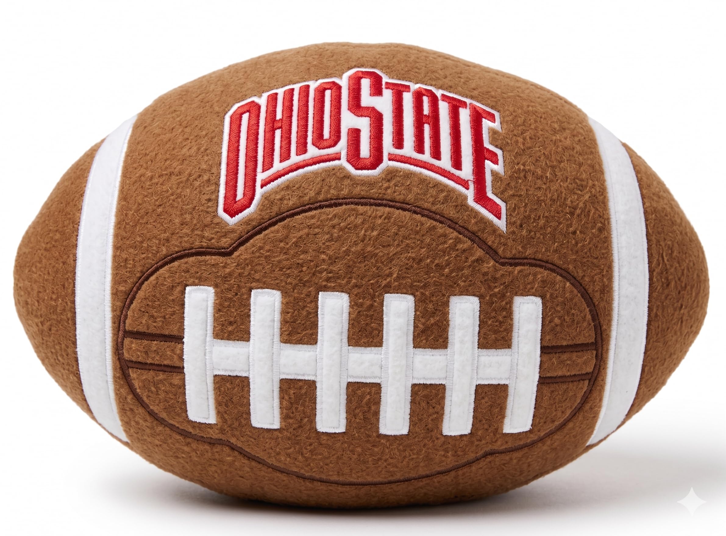Bobbi-Dobbiez Mini Attachable Plushie: Ohio State University Football, 4"