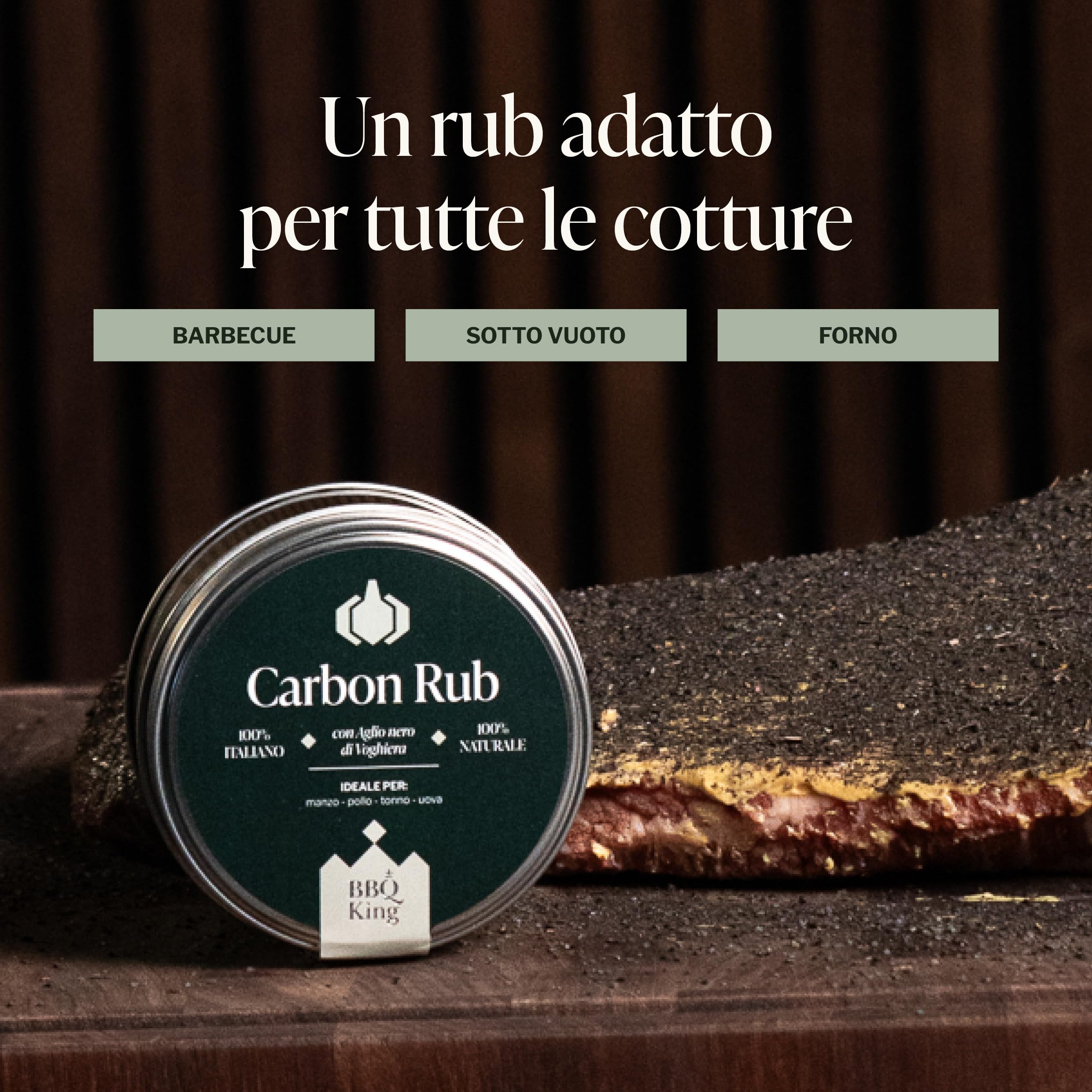 BBQ KING - Pitmaster Rub Maxi Multi Pack für Barbecue, 12 70er Pack Gr Dry Rub Bbq, 100% Made in Italy Gewürzmischung, 1 x Pro Geschmack Selection KING
