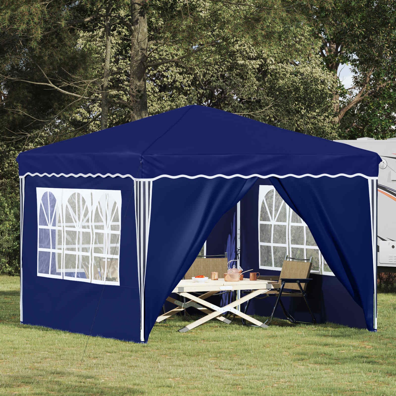 Namiot Pop-up 288 x 288 x 245 cm Oxford Blue