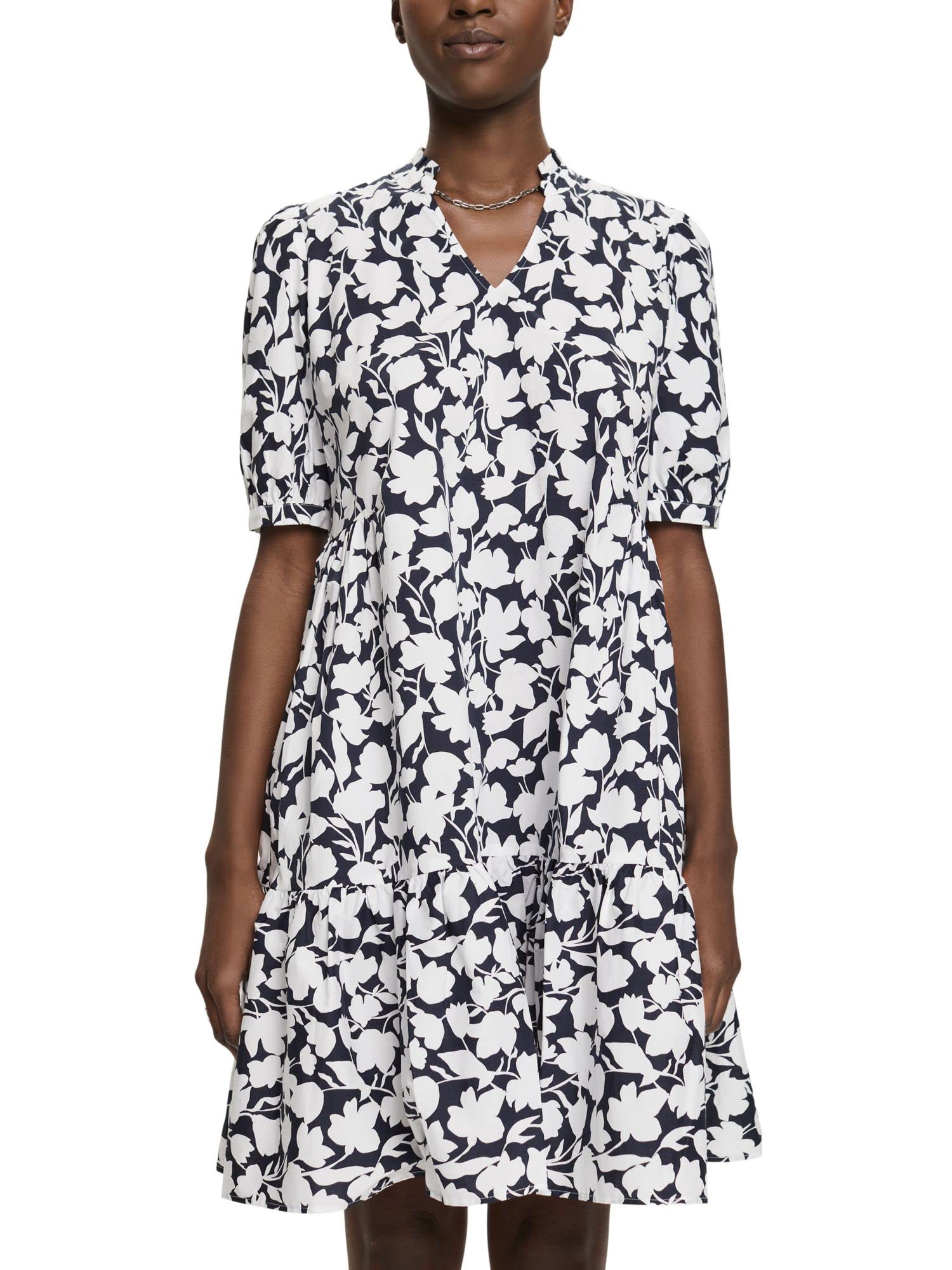 ESPRIT Collection 993EO1E305 Dress, Whiteblack