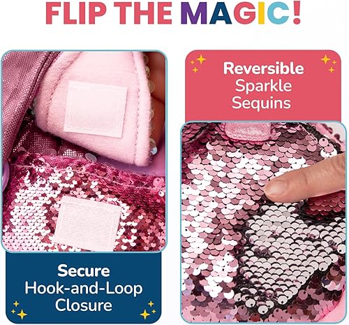 Vista 64 de Juego Little Jupiter unicornio de felpa, elefante rosado de felpa, Azul claro