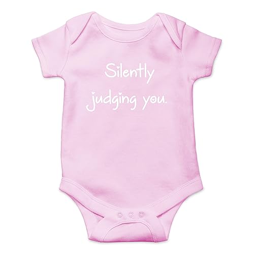 Silently Judging You - Funny Baby Essentials Bodysuit - Newborn