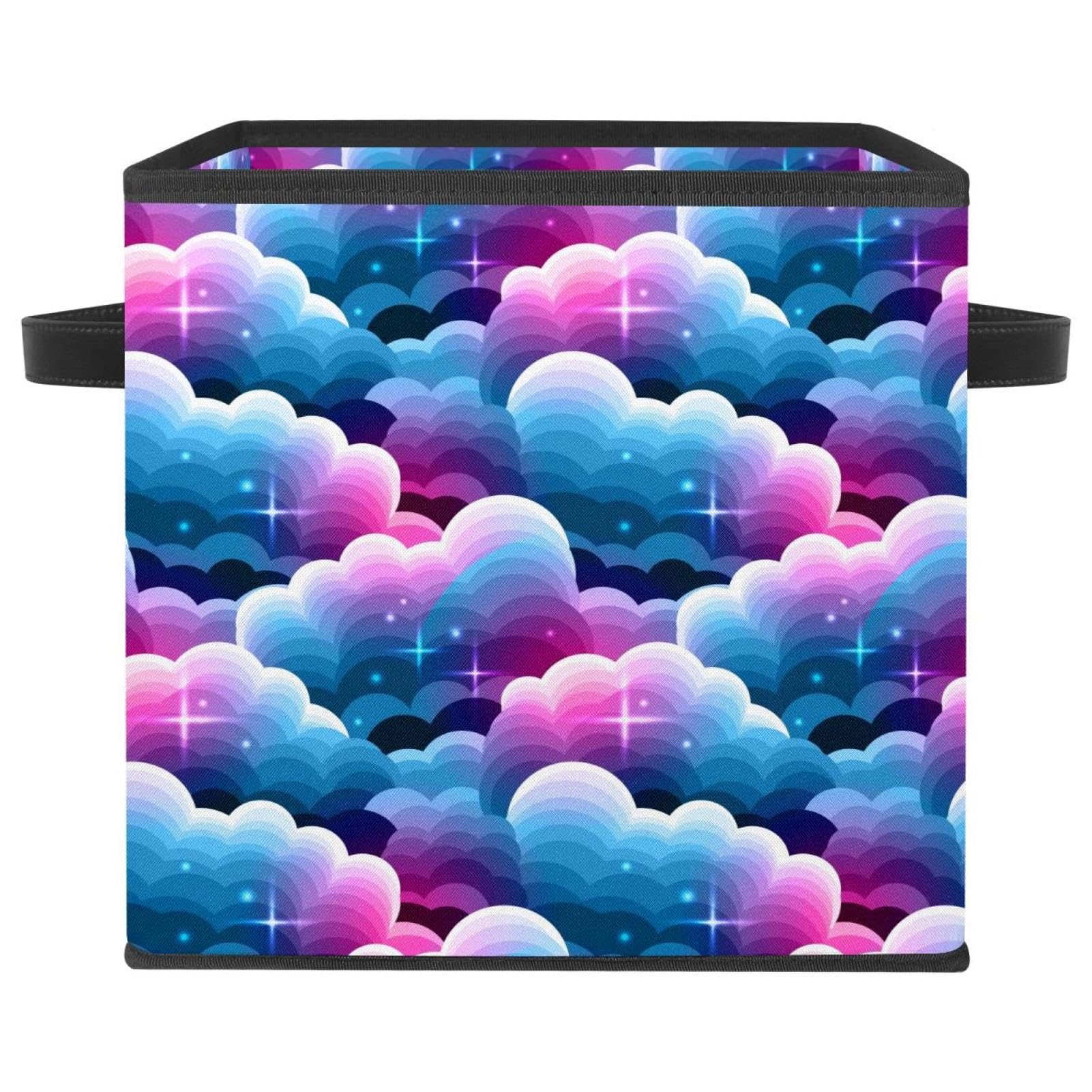 Boîte de rangement pliable nuages pour organiser la chambre d'enfant avec style