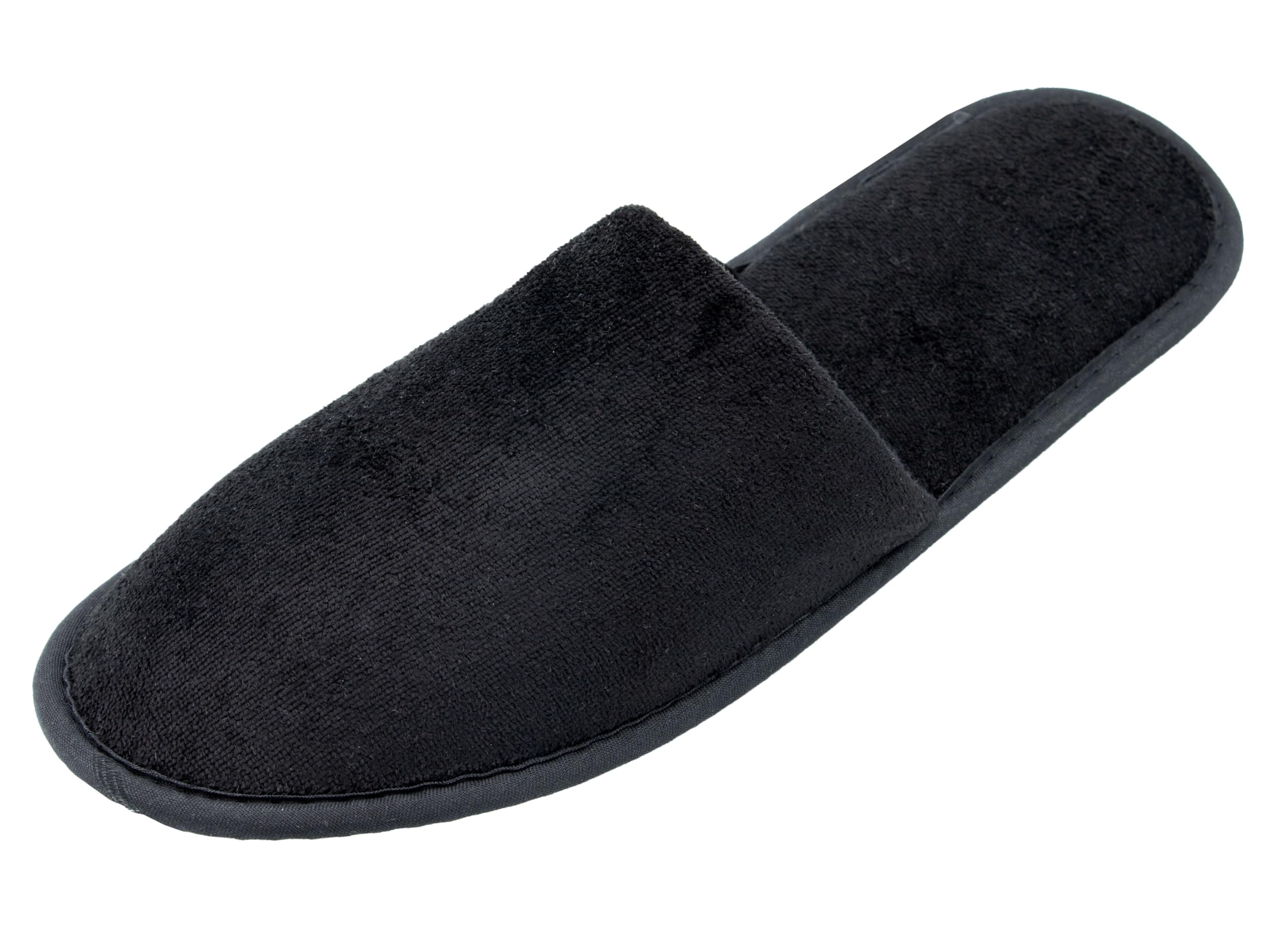 ZOLLNER Set de 10 pantuflas de terciopelo 100% poliéster, 587