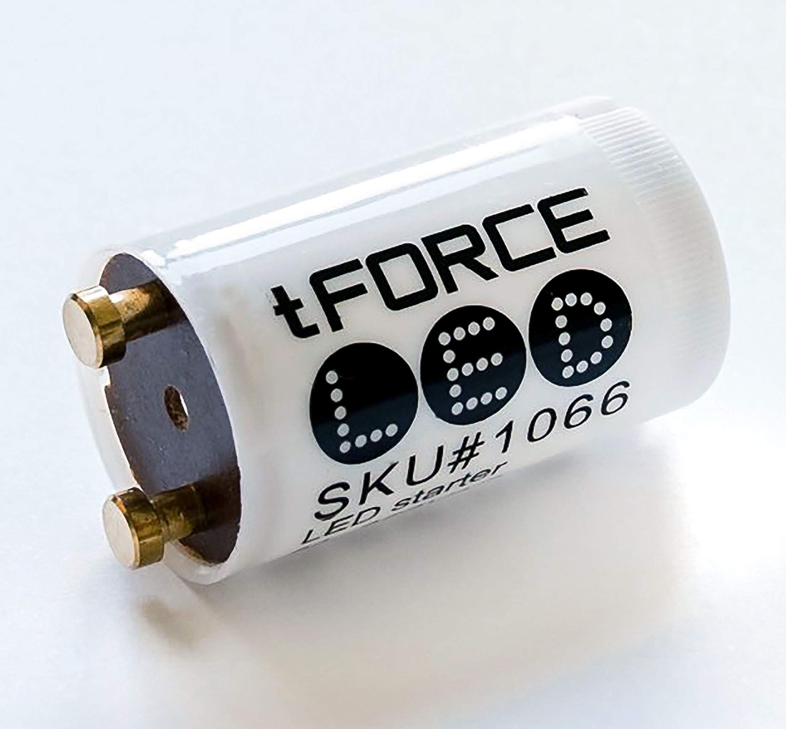 6 x Universal Starter LED, Starter for LED Tubes G13 T8 2 pin (2A Fuse), Dummy Starter for T8 LED Tube, LED T8 Starter