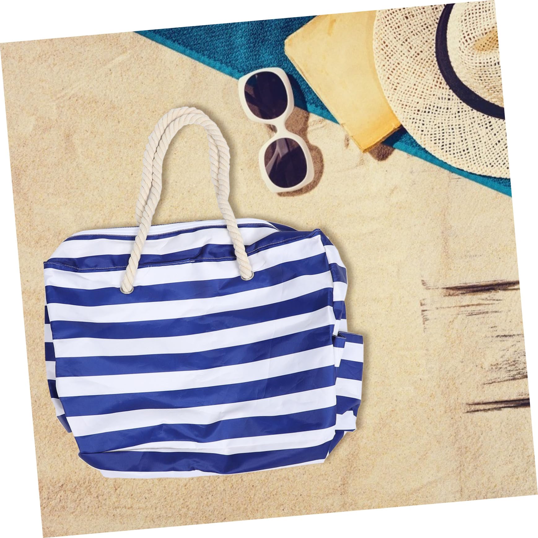 BESTYASH Bolsa De Playa Grande Práctica y Fácil De Transportar Mar Playa Piscina Bolsa De Viaje Para Camping y Picnic