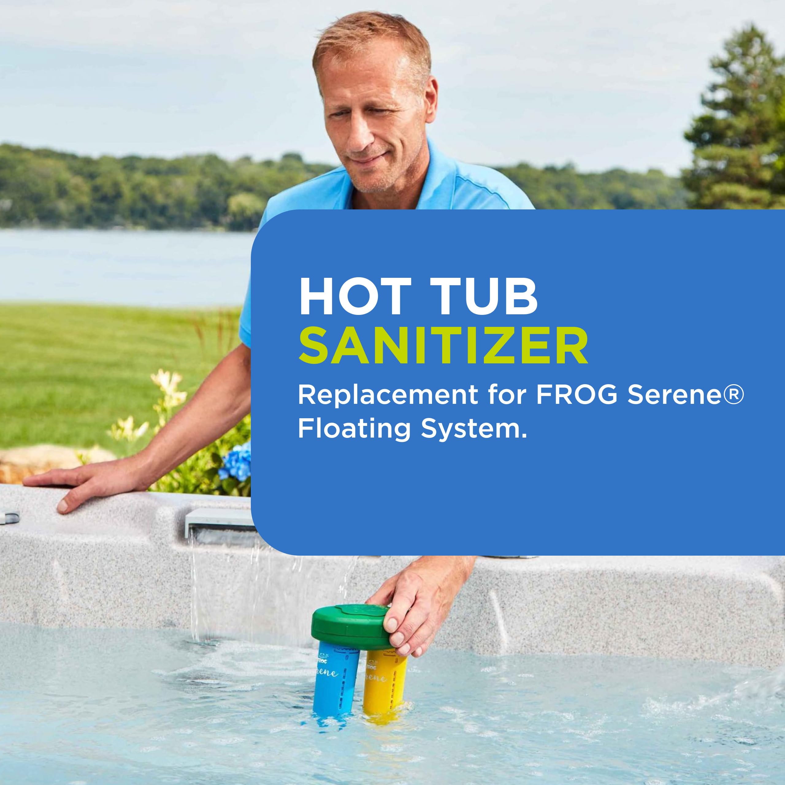 FROG Kit de cartucho de sistema desinfectante flotante Serene®