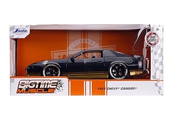 ミニカー 1969 Camaro Z28 Jadatoys JADA BIGTIME MUSCLE BTM 1969 CHEVY CAMARO Z28 BLACK / ORANGE