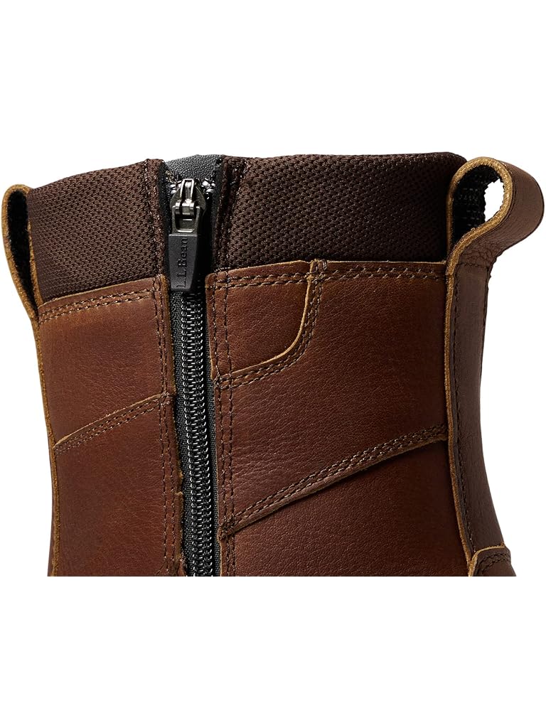 Green L.L.Bean Storm Chaser Boot 5 Pull-On Zip
