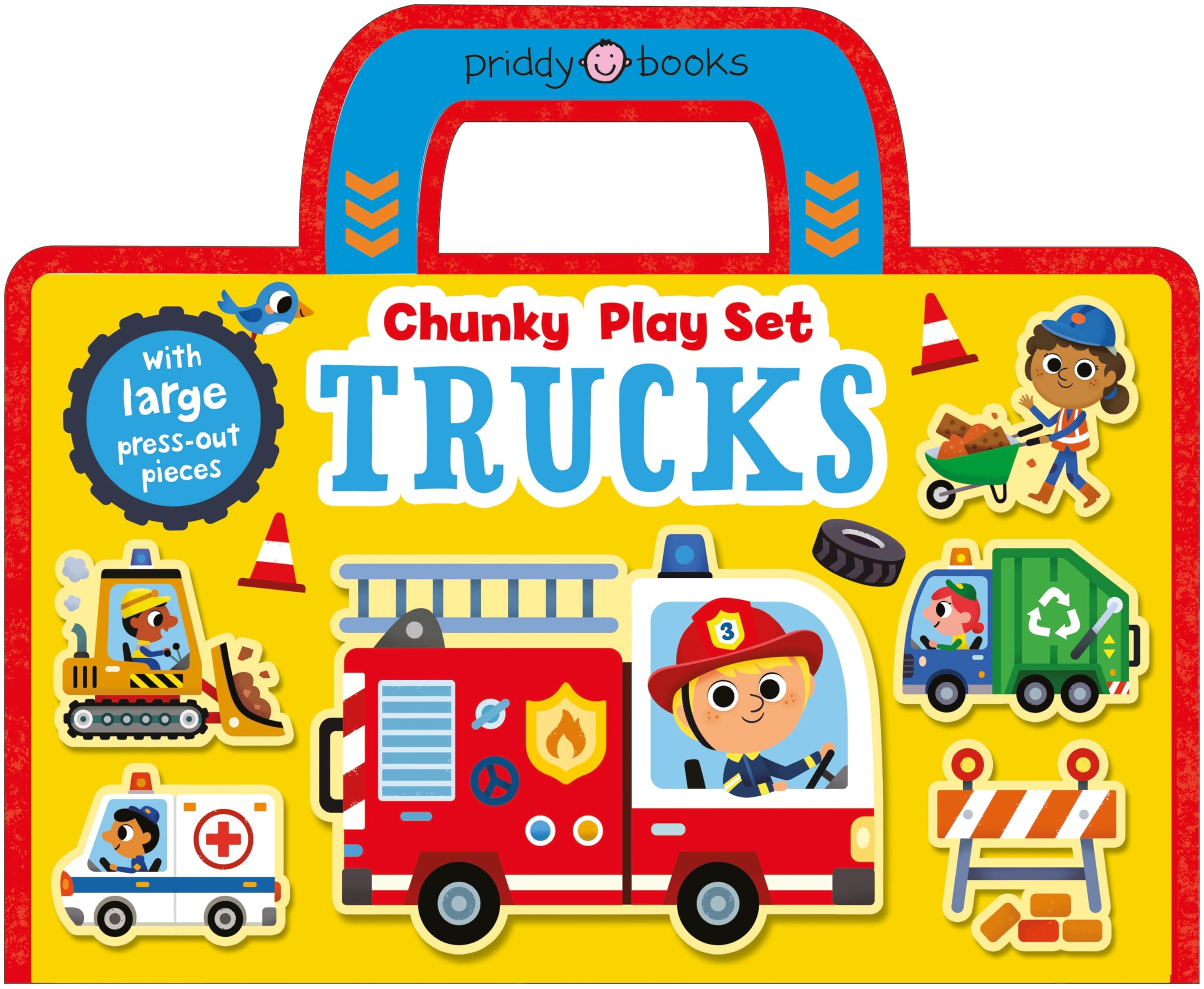 Chunky Play Set Trucks by Roger Priddy 9781916745254