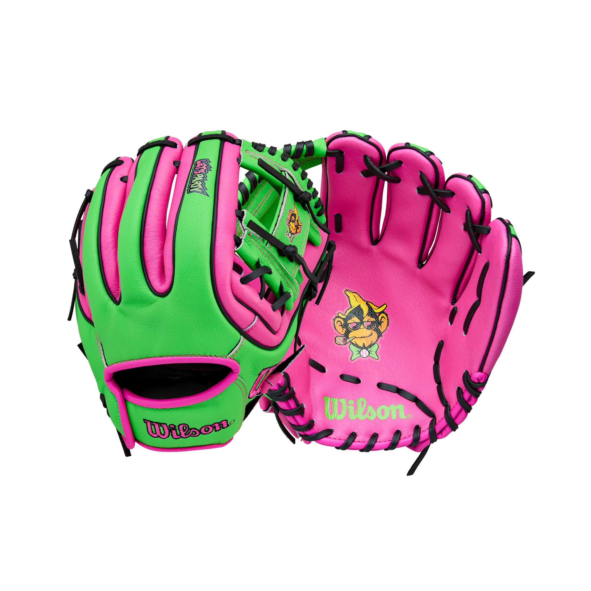 Amazon | Wilson 2026 A450 パーティーアニマルズ 11インチ 内野野球