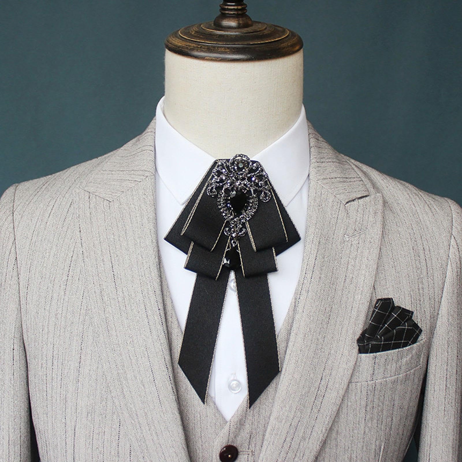 Colcolo 4 Spille a Forma di Papillon Da Donna, con Nastro Alla Moda E Brillantini, Ideali per Matrimoni, Feste E Come Regalo per Tutti I Giorni. Accessorio Pe