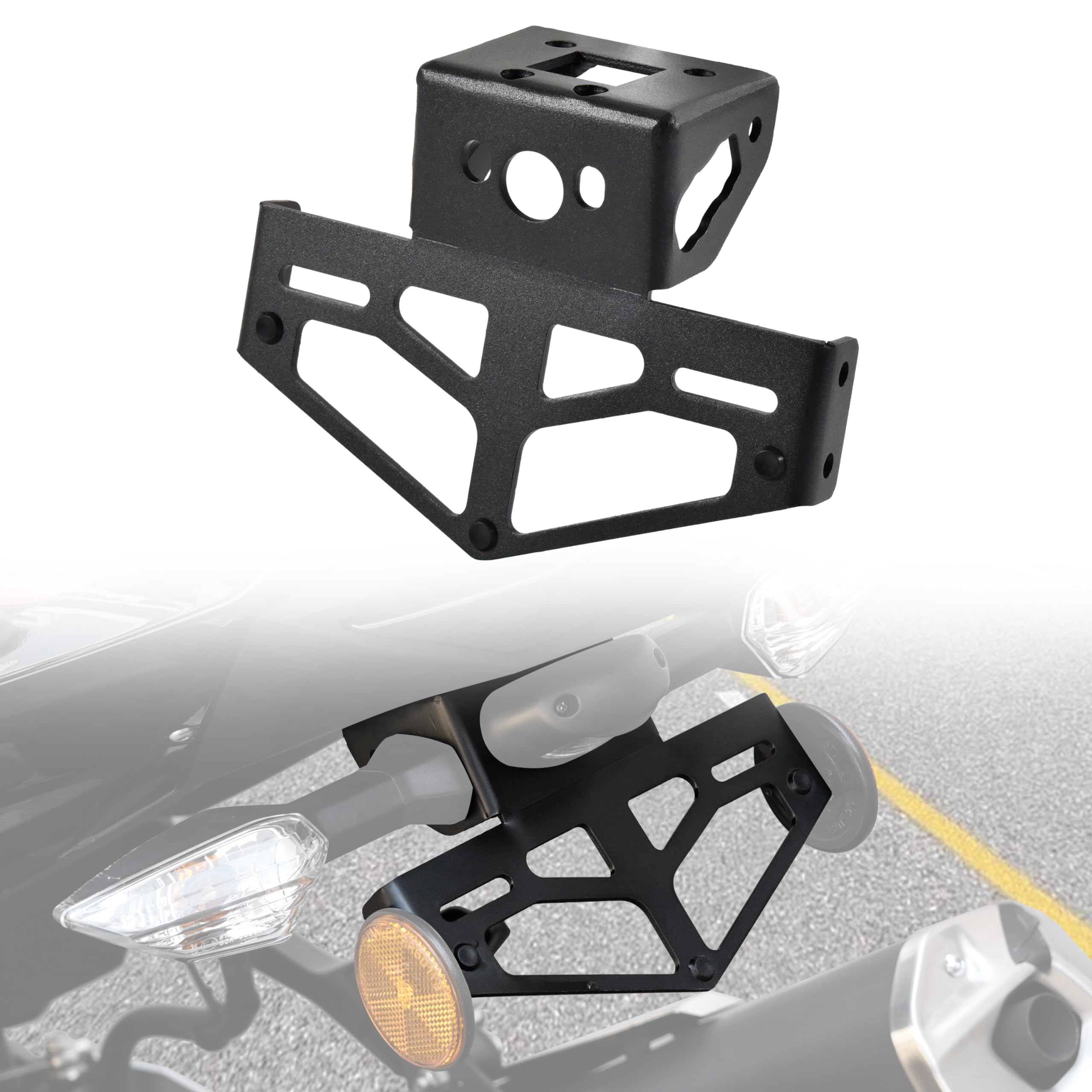 Amazon.com: VEISUTOR Fender Eliminator Kit for Ninja 400, License