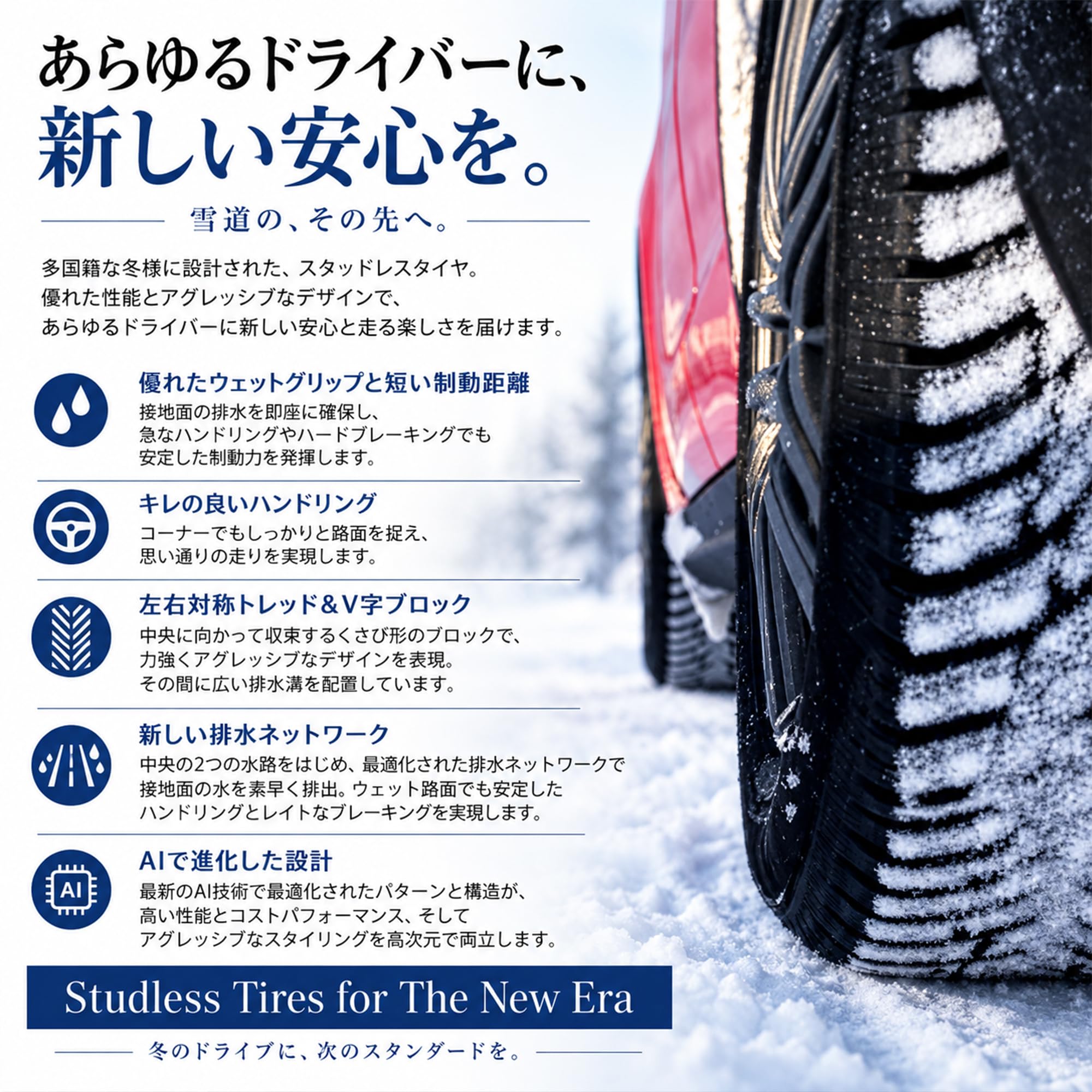 Amazon.co.jp: TRIANGLE 225/65R17-106H スタッドレスタイヤ 4本セット