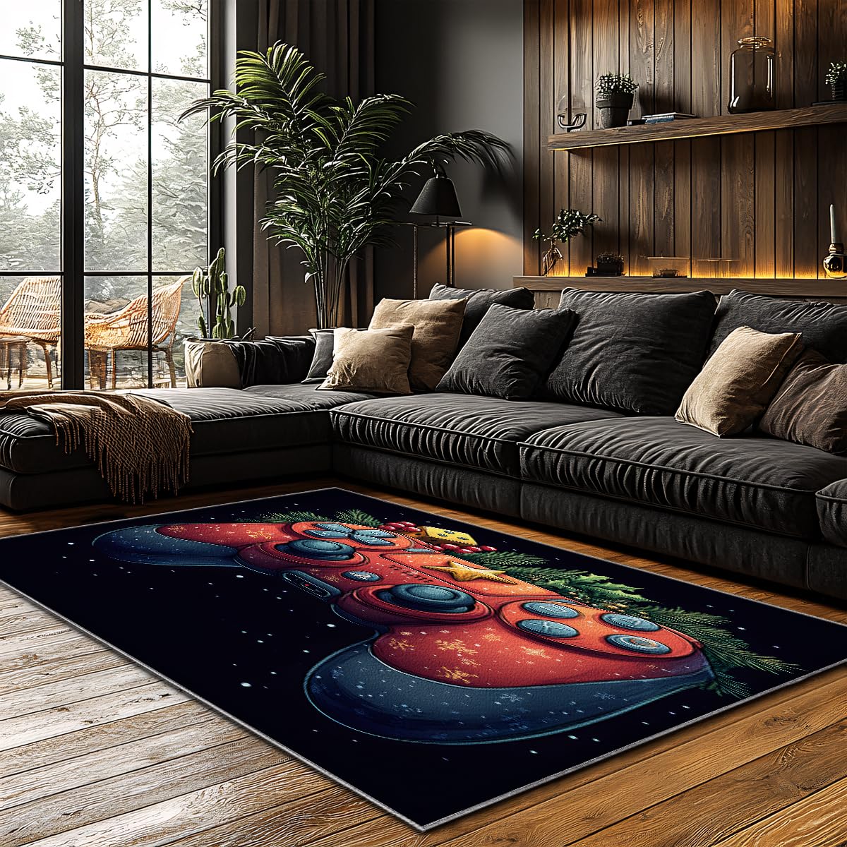 Tapis gamer pour chambre de garçon et fille : confort antidérapant dans la salle de jeux