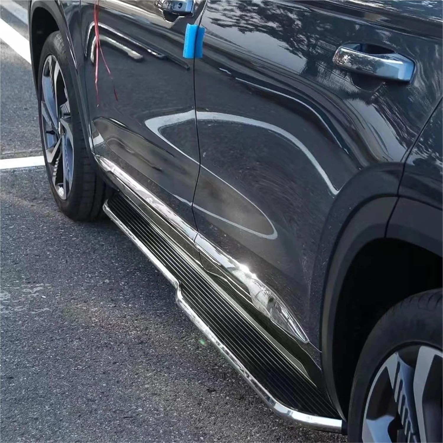 2Pcs Running Board Bar Side Step Compatible with Lincoln MKX 2015-2018