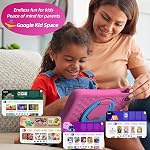 2026 Comprimé pour enfants mis à jour, 10 Inch Android 15 Comprimé pour enfants avec 8-Core, 12(4+8) GB RAM 64GB Stockage, EVA Éclat, les enfants Space, Contrôle parental, WiFi, BT, Plimpton Kids20 (Rose)
