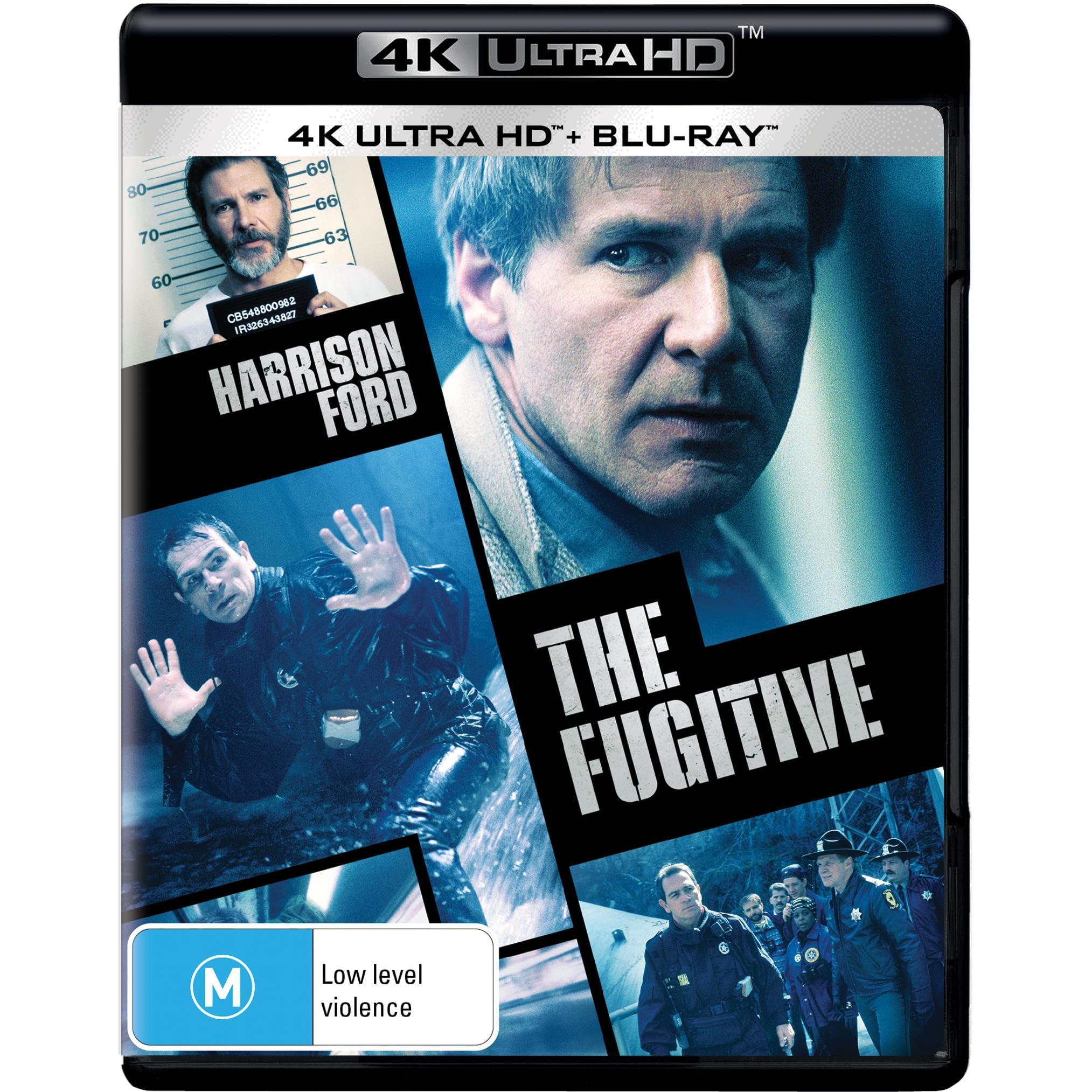 The Fugitive 4K UHD + Blu-ray | Harrison Ford, Tommy Lee Jones | Region Free