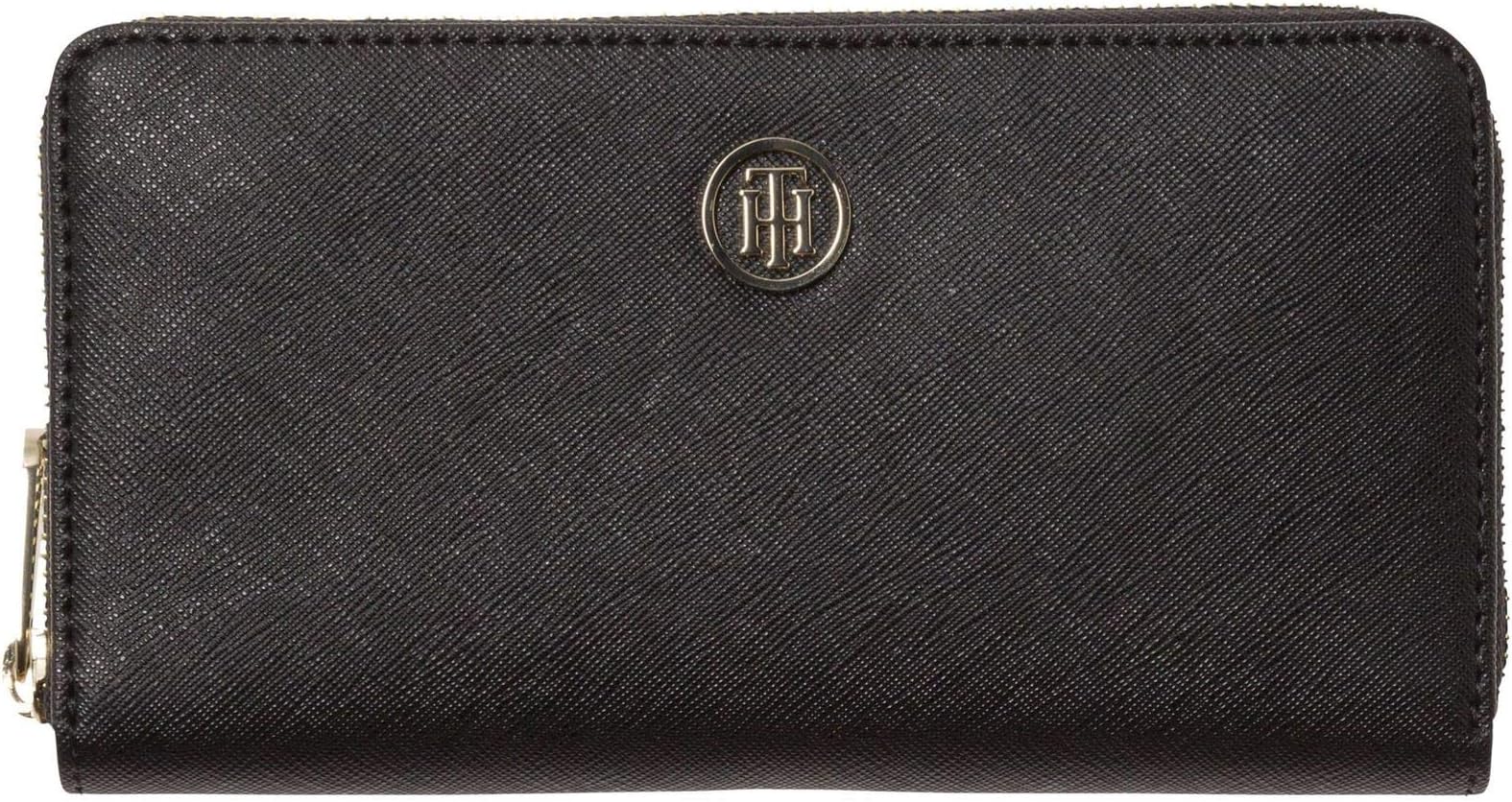 Tommy Hilfiger - Honey Large Wallet - 100% PVC - Built-In 12 Card Holder - Designer Wallets for Women - Tommy Hilfiger Accessories