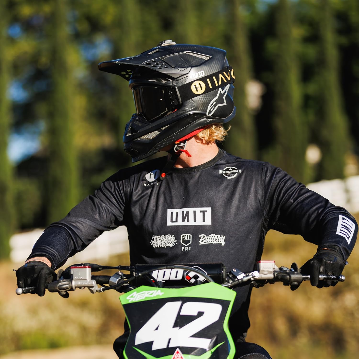 Havoc Racing Helios Goggles - For Motocross, Dirt Biking, ATV, & UTV - UV Blocking Anti-Fog Goggles - Image 6