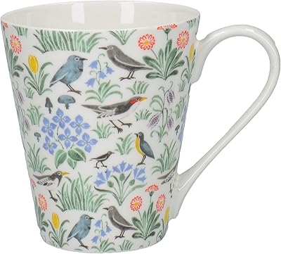 Creative Tops V&a “voysey – My Garden” Fine Bone China Mug By, 450ml (16 Fl Oz)