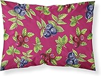 Vista 16 de Caroline's Treasures BB5143PILLOWCASE Limones y Limes on Pink Fabric Funda de almohada estándar, ligera, súper suave, fácil de cuidar, decorativa