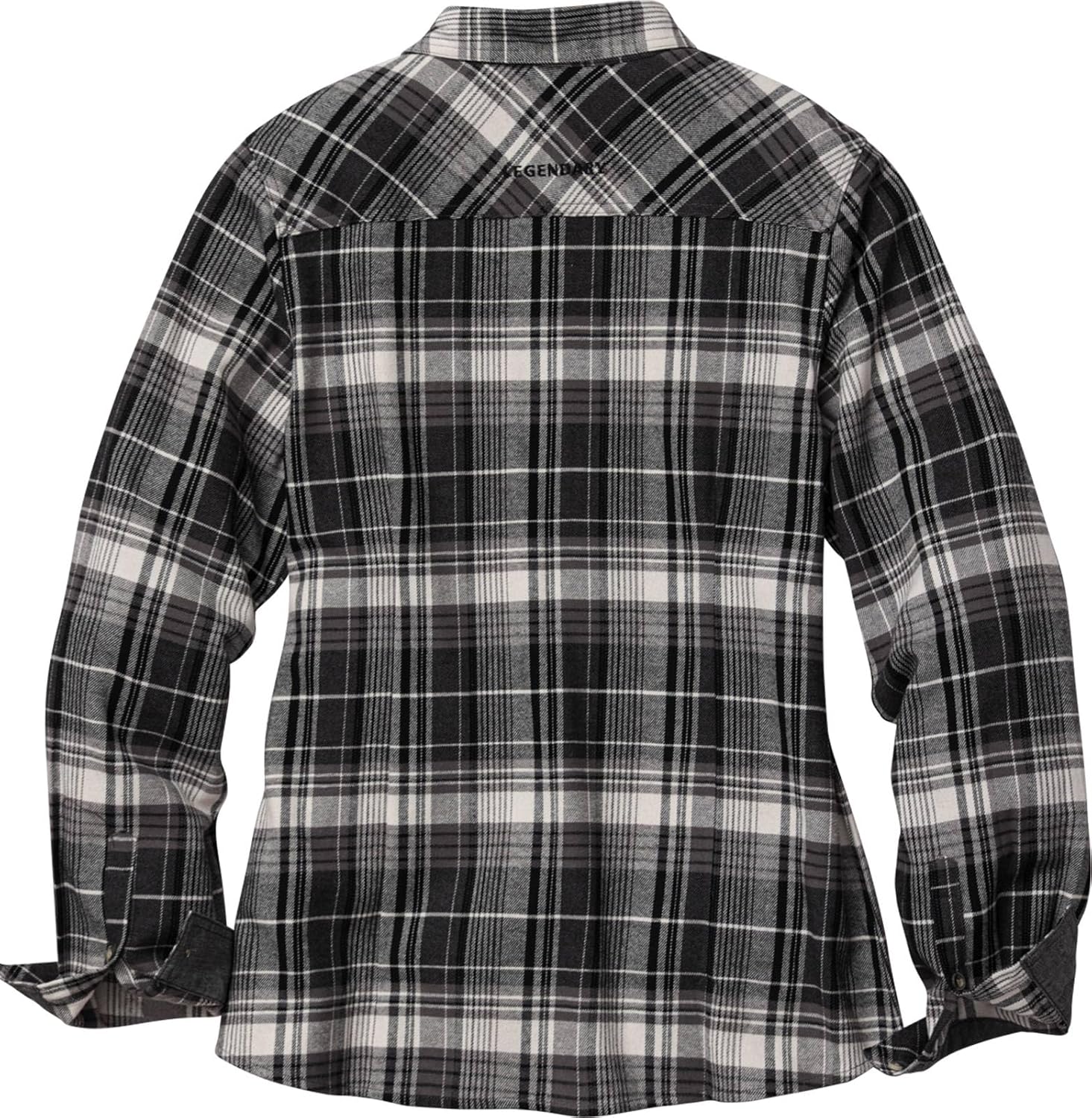 Legendary Whitetails Women’s Long Sleeve Plaid Flannel Button Up Shirt 100% Cotton - Image 3