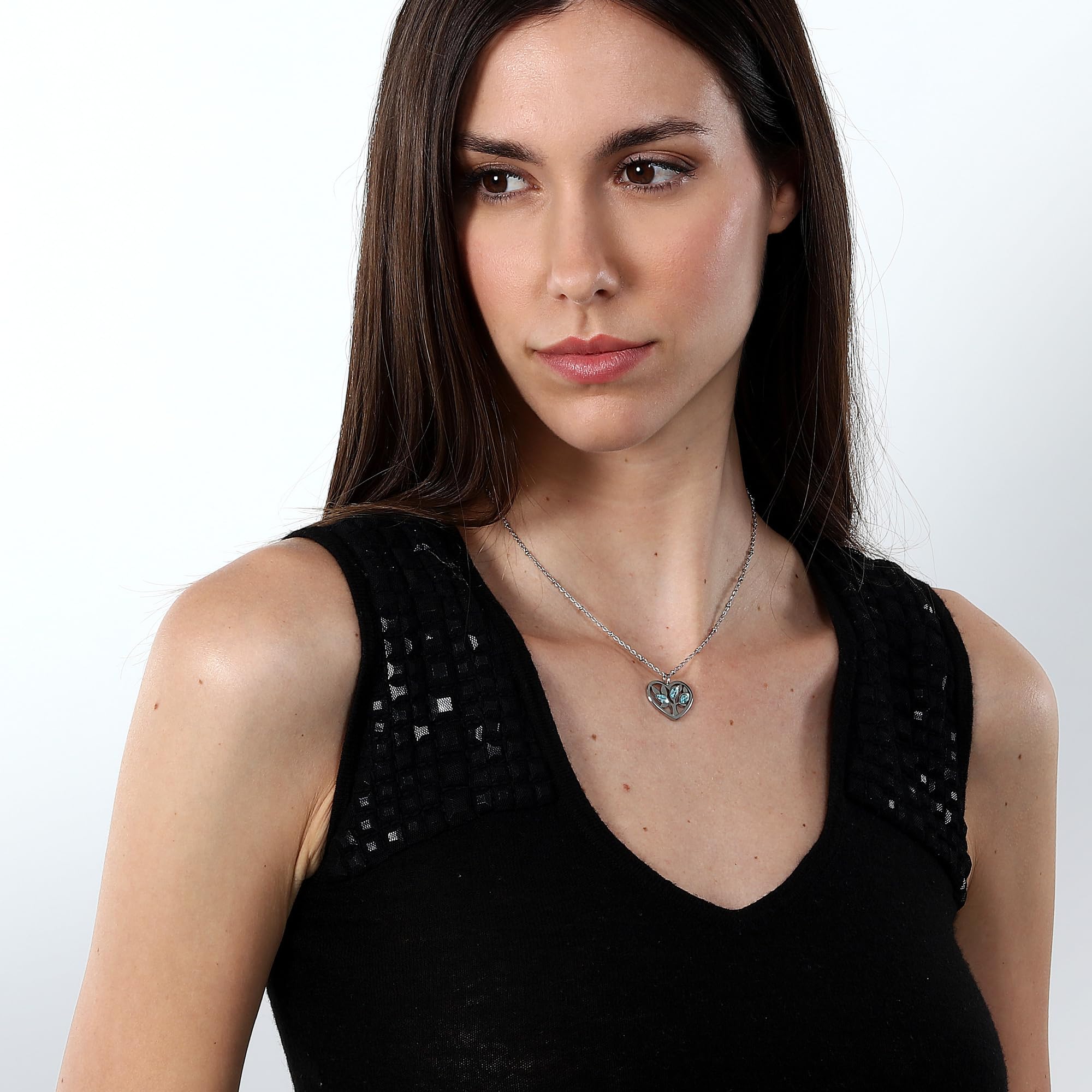 Morellato Vita collana Donna Capsule Collection in Acciaio, Acquamarina,Idea regalo maestra - SAUD06