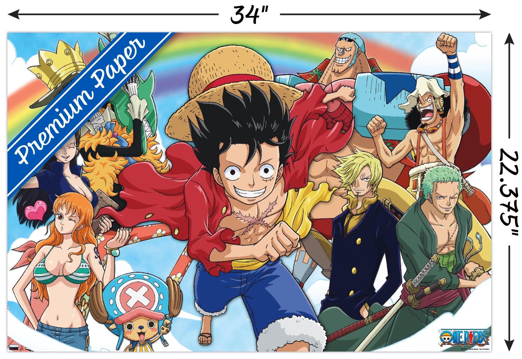 Amazon.com: Trends International One Piece: Fishman Island - Crew